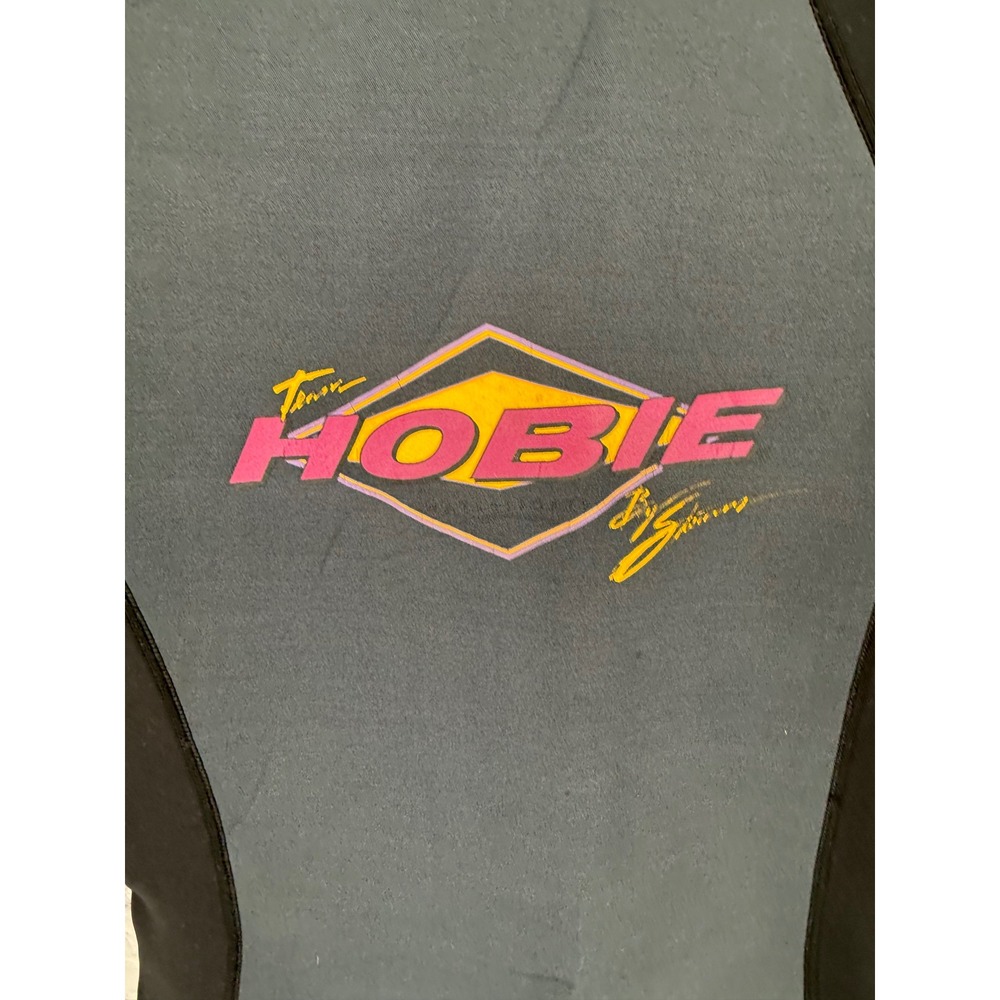 Vintage Stearns Hobie Wetsuit Adult Small Unisex Full Body Black Gray 90s Surf - Picture 3 of 10